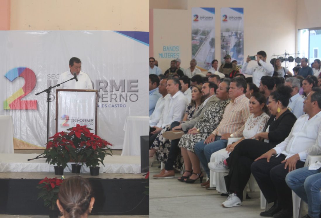 Rinde informes de labores alcalde de Jamapa, Veracruz