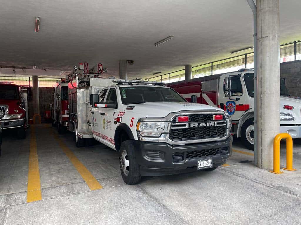 Bomberos listos para atender reportes durante el Operativo Guadalupe–Reyes en Boca del Río