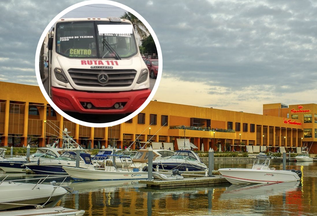 Este camión urbano te llevará desde Veracruz hasta Plaza El Dorado en Boca del Río