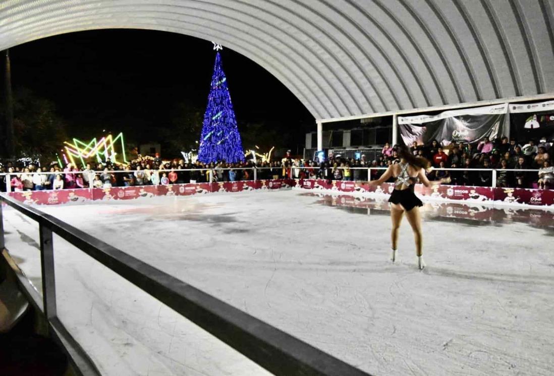 Estos son los horarios de la pista de hielo en Medellín de Bravo