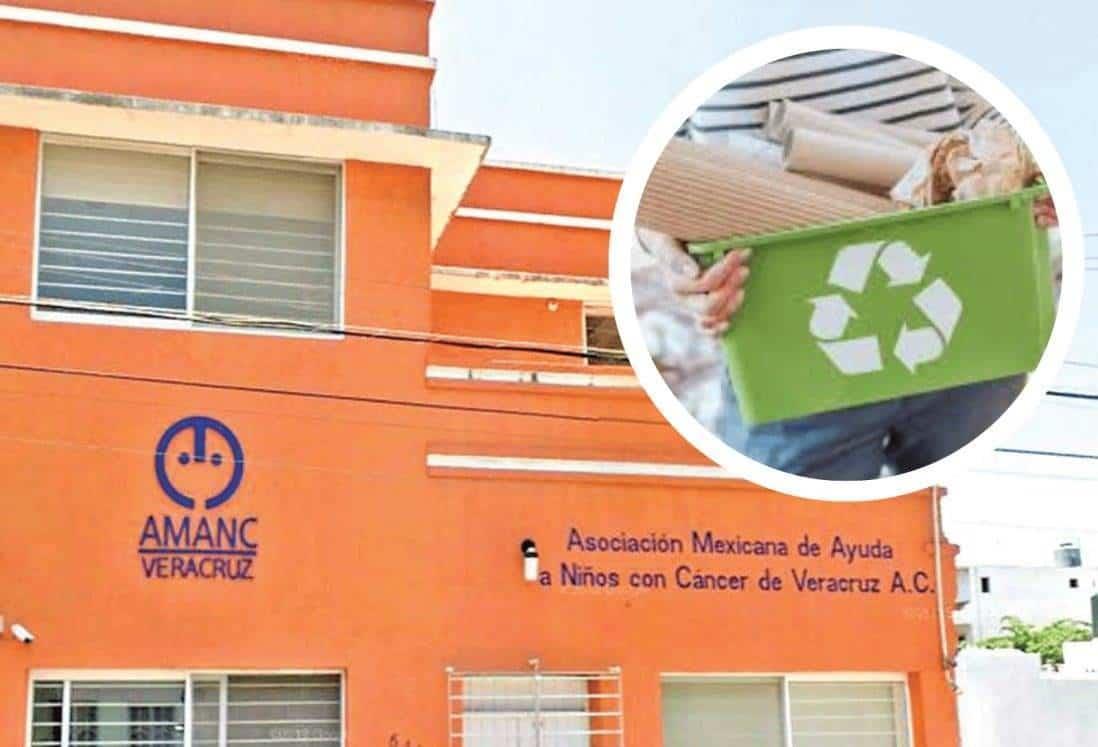 Por norte, cambian sede del Reciclando y Ayudando de AMANC Veracruz