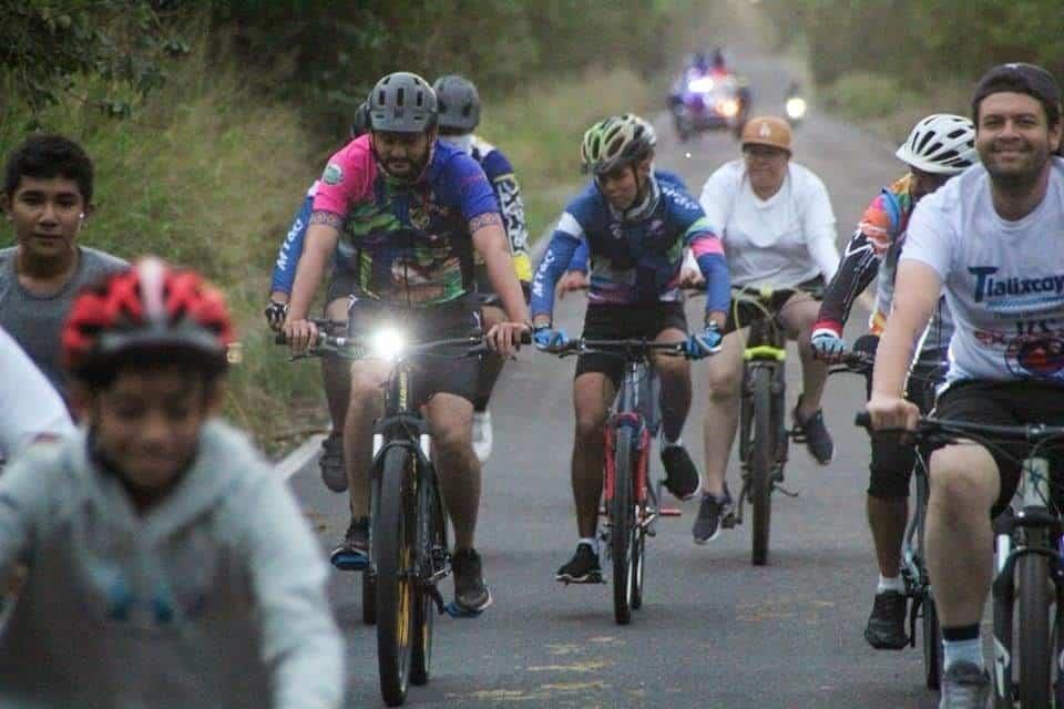 Realizan con éxito Ruta Ciclista en Tlalixcoyan