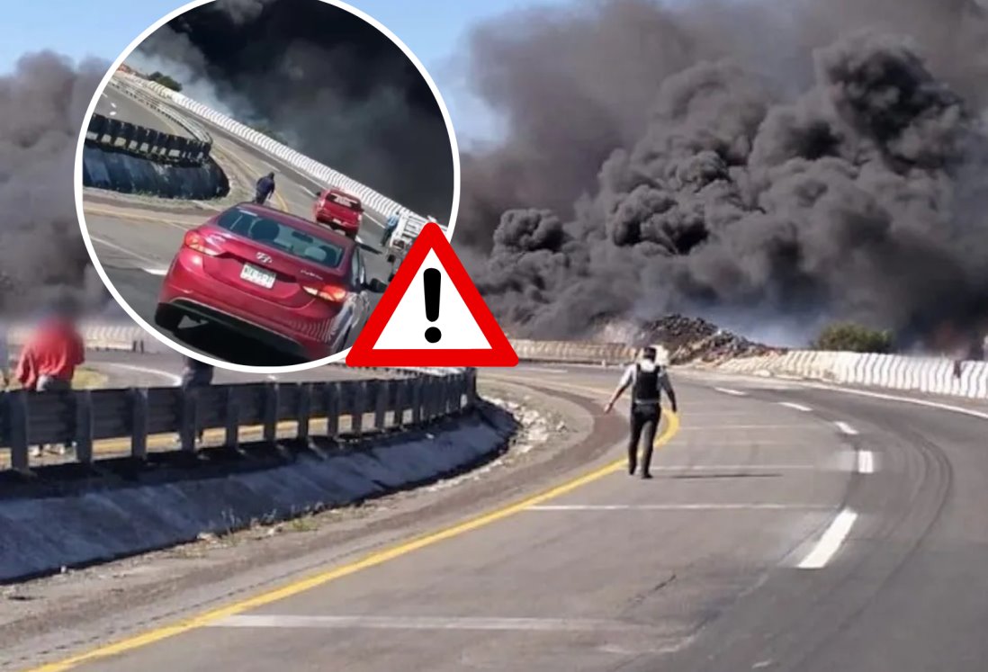 Explota pipa en la autopista Puebla-Orizaba | VIDEO