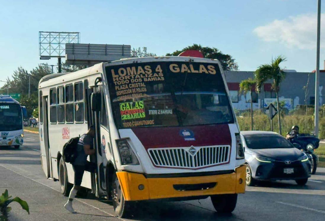 Así van a trabajar conductores del transporte público en navidad y año nuevo