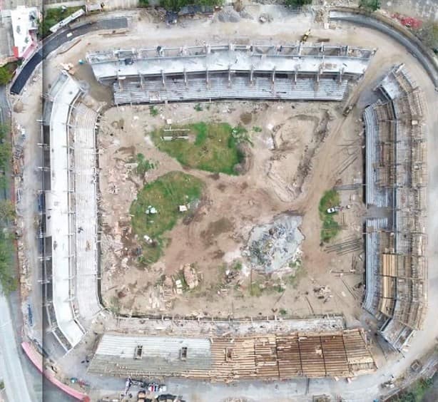Así lucen las nuevas gradas del estadio Luis Pirata Fuente en Veracruz