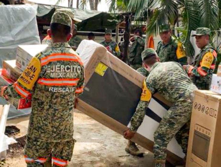 Afectados por huracán en Guerrero han recibido más de 50 mil enseres domésticos