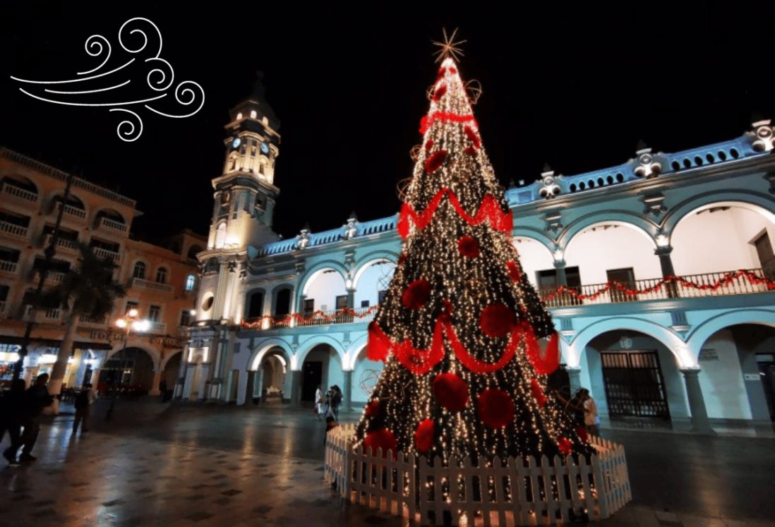 A esta hora ingresará norte en Veracruz pronosticado para Navidad