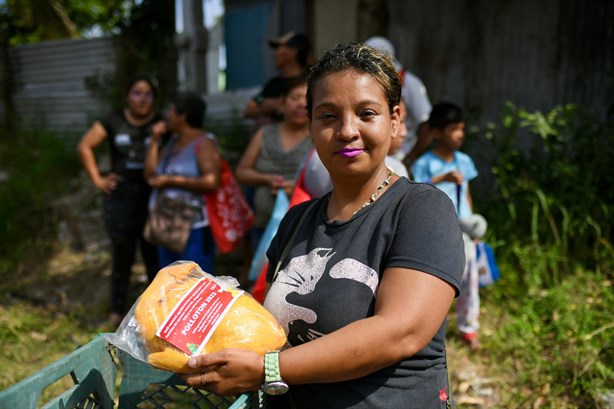 Realizan Pollotón 2023 en la colonia Ampliación Miguel Alemán