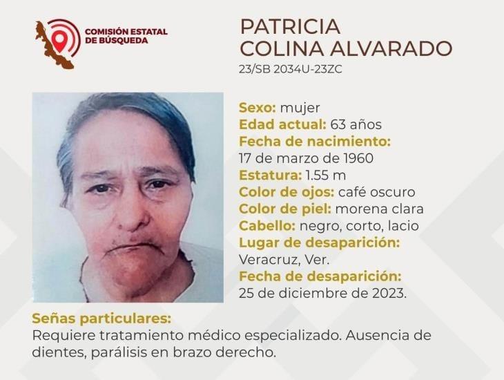 Patricia Colina desapareció en Navidad, ahora es buscada por su familia en Veracruz