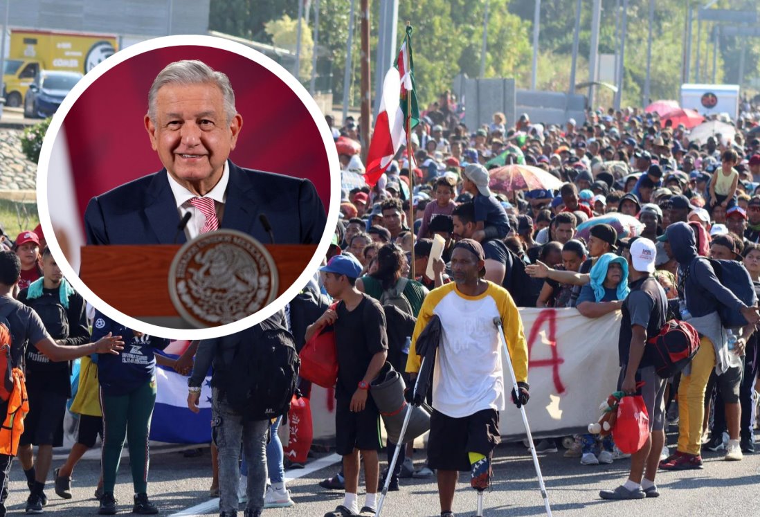 AMLO sostiene reunión con funcionarios estadounidenses para abordar temas de migración