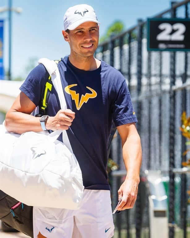 Vuelve Rafael Nadal a entrenar de cara a torneo