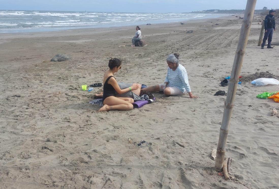 Familia de Tlaxcala casi se ahoga en las playas de Antón Lizardo