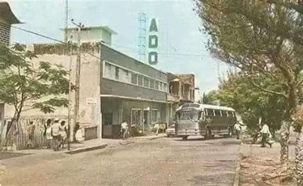 En este lugar estaba ubicado y así lucía la antigua terminal de ADO en Coatzacoalcos