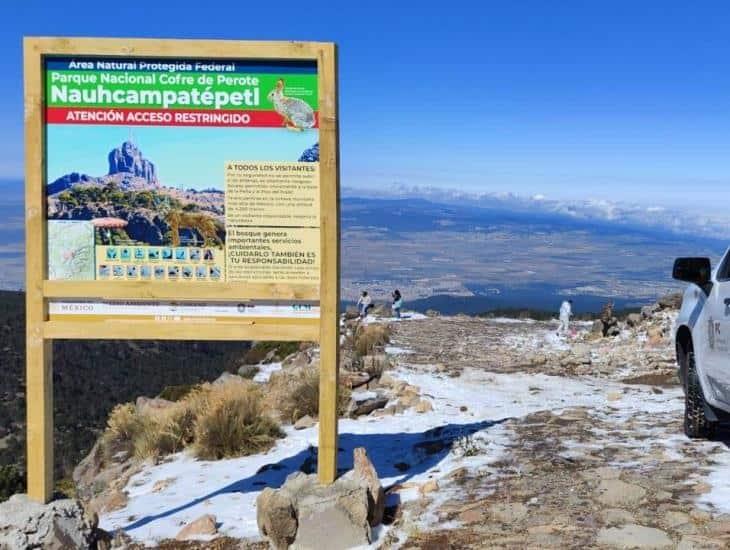 Por nevadas 42 ciudadanos necesitaron atención médica en el Cofre de Perote