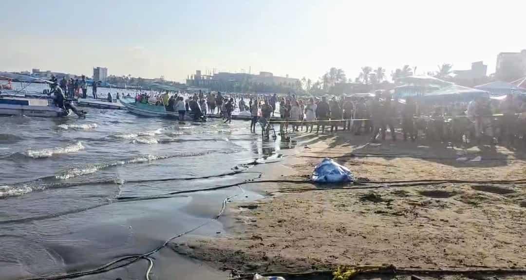 Turista de la CDMX pierde la vida en playa del Puerto de Veracruz