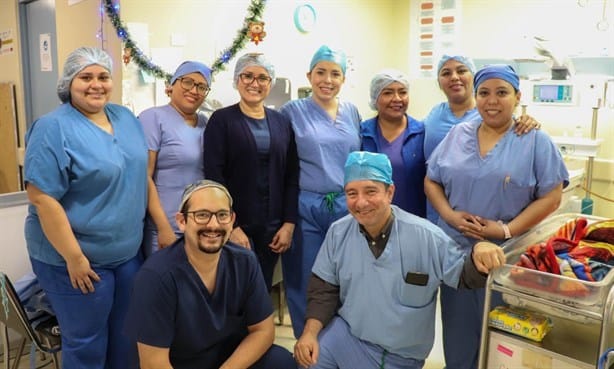 Hospitales del Puerto de Veracruz dan la bienvenida a recién nacidos en año nuevo