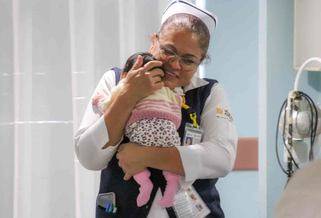 Hospitales del Puerto de Veracruz dan la bienvenida a recién nacidos en año nuevo