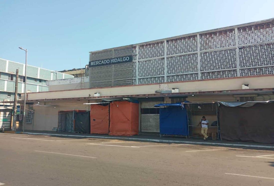 Comercios del centro de Veracruz lucen cerrados por la llegada de Año Nuevo