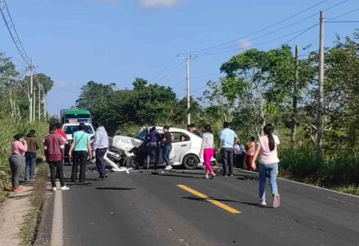 Accidente en Cosoleacaque; fatal inicio de 2024 al sur de Veracruz