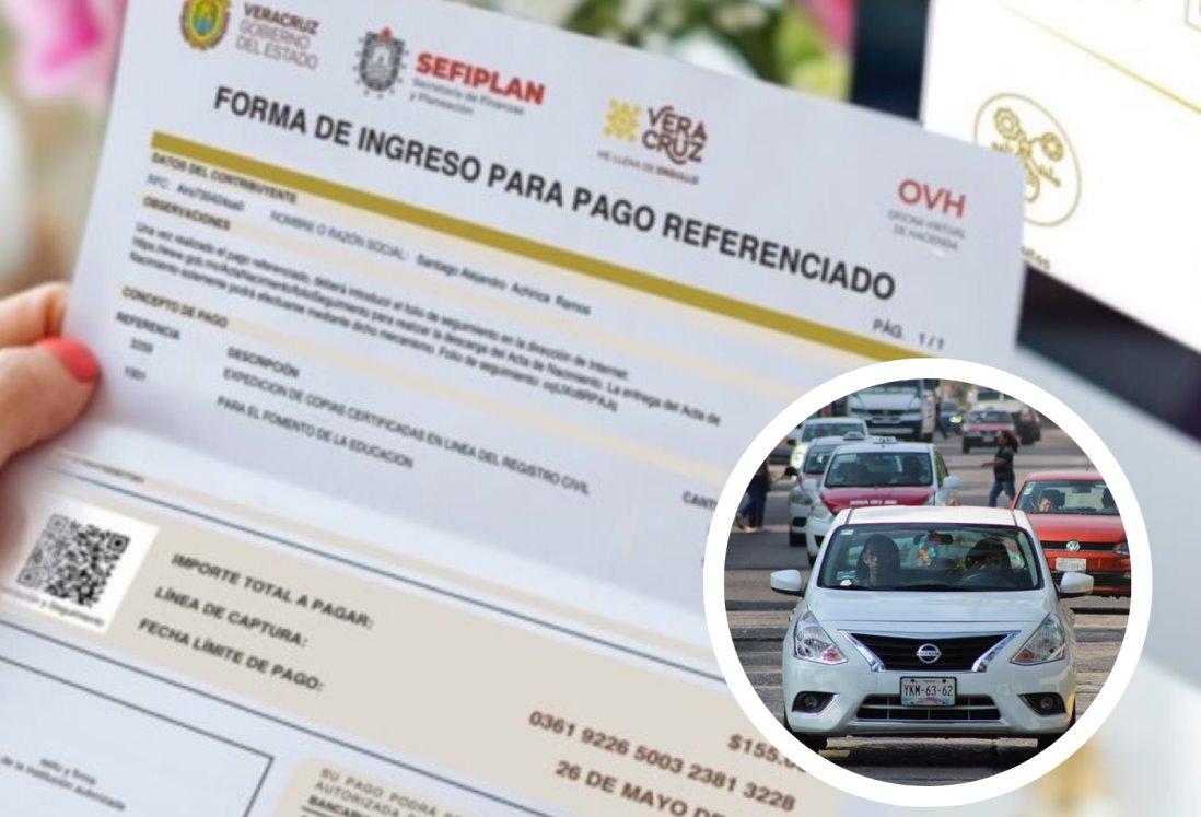 Derecho vehicular 2024: conoce la fecha límite, costos y descuentos en Veracruz