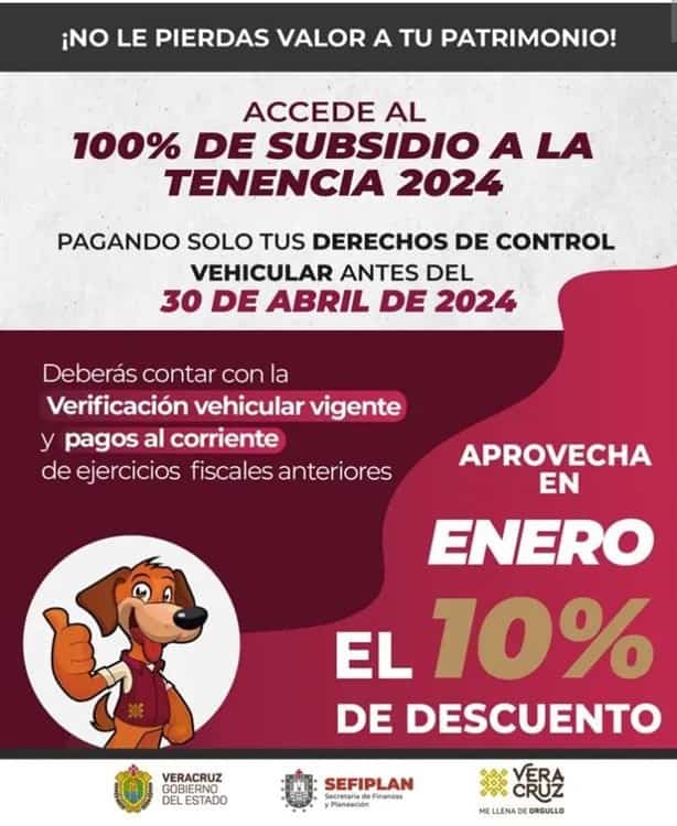 Derecho vehicular 2024: conoce la fecha límite, costos y descuentos en Veracruz