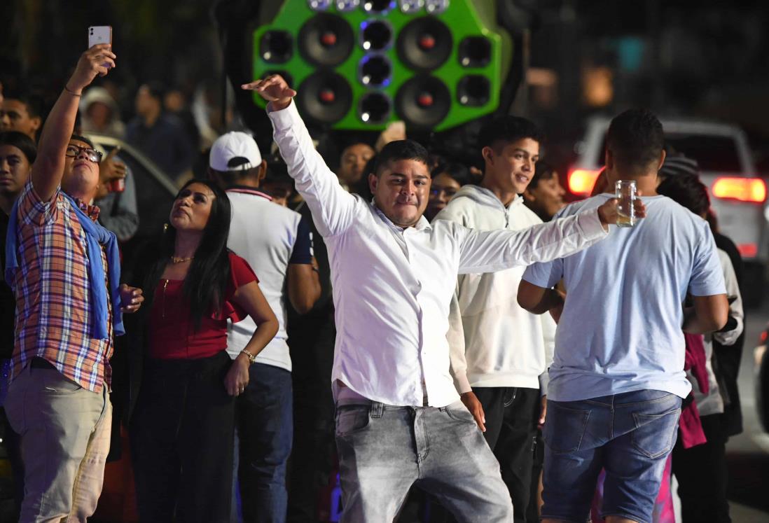 Así recibieron los veracruzanos el primer amanecer del 2024