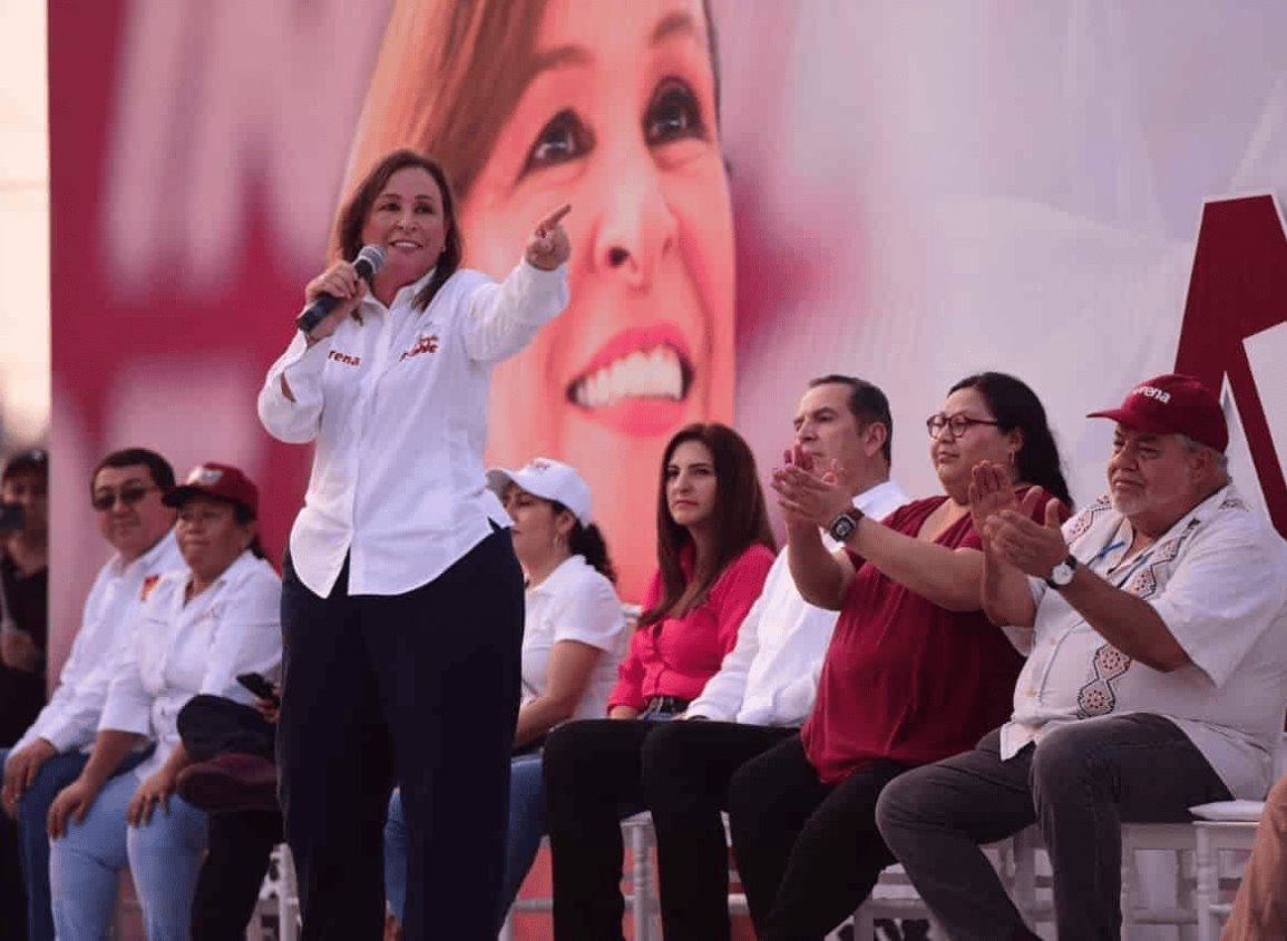 Mónica Robles acompañó a Rocío Nahle en arranque de precampaña