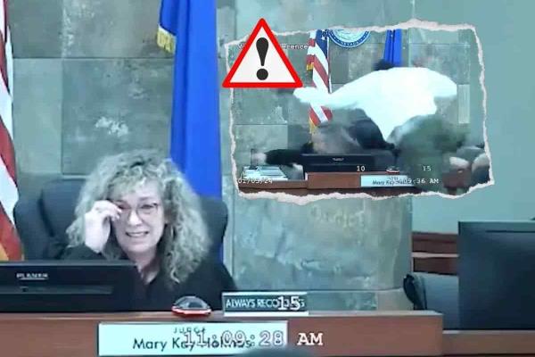 Sujeto ataca a jueza en Estados Unidos; ¿qué fue lo que pasó? (+Video)