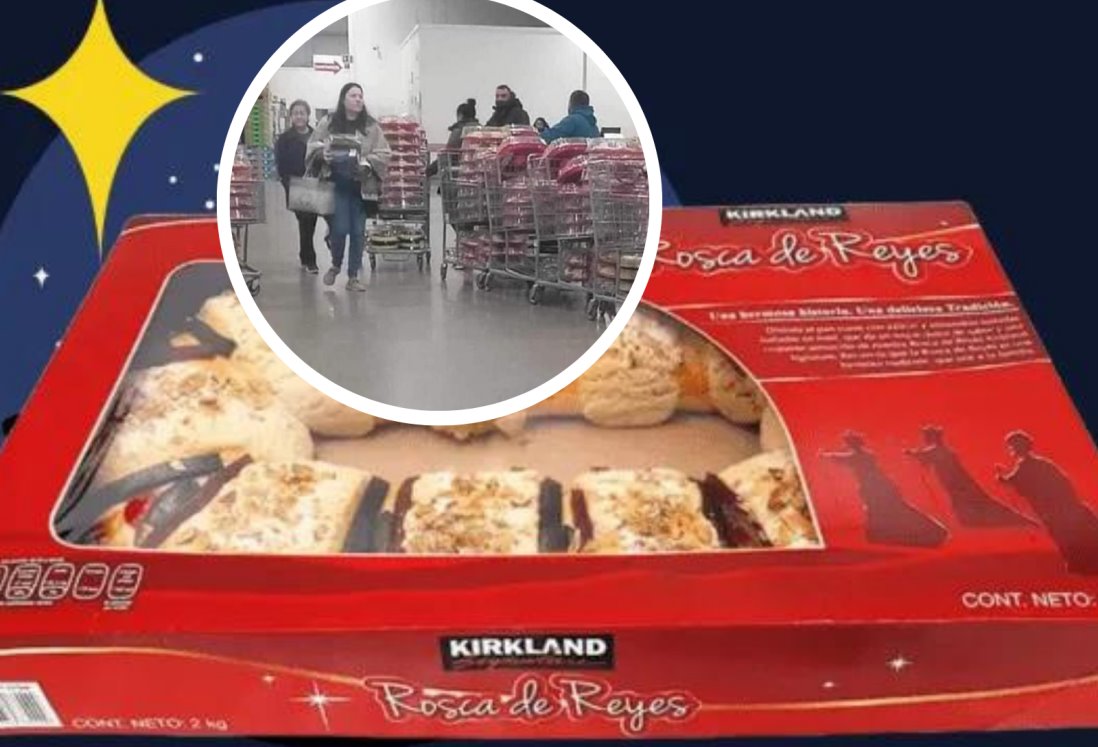 ¡Hasta en 550 pesos! Comienza la reventa de roscas de reyes de Costco en Veracruz