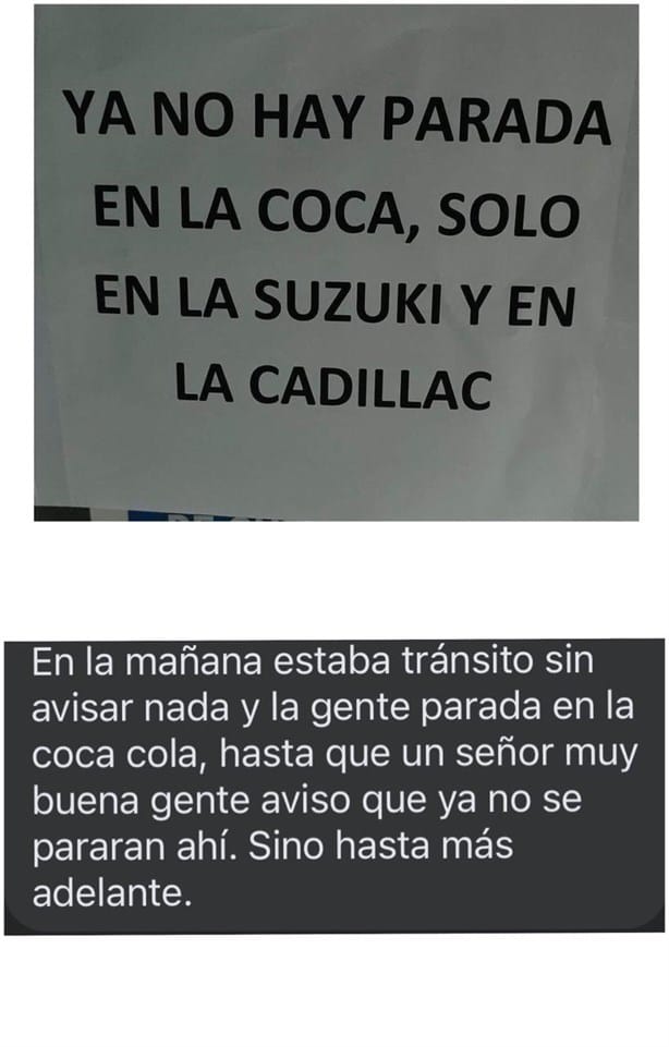 Esta parada de camiones urbanos en Veracruz desaparecerá a partir de este viernes