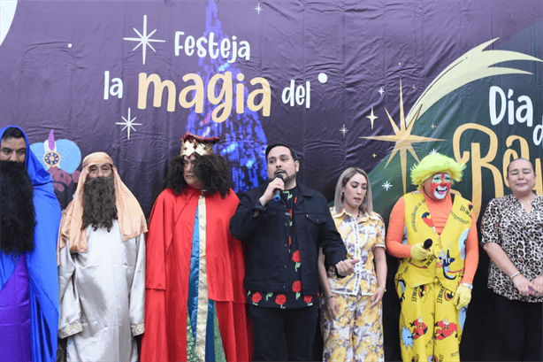 Marcos Isleños celebra el día de Reyes juntos a los niños de Medellín