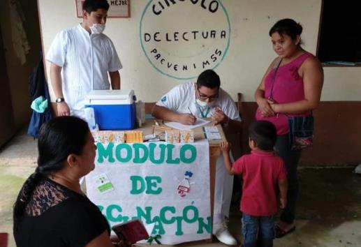 IMSS-Bienestar Veracruz Norte invita a vacunarse por temporada invernal