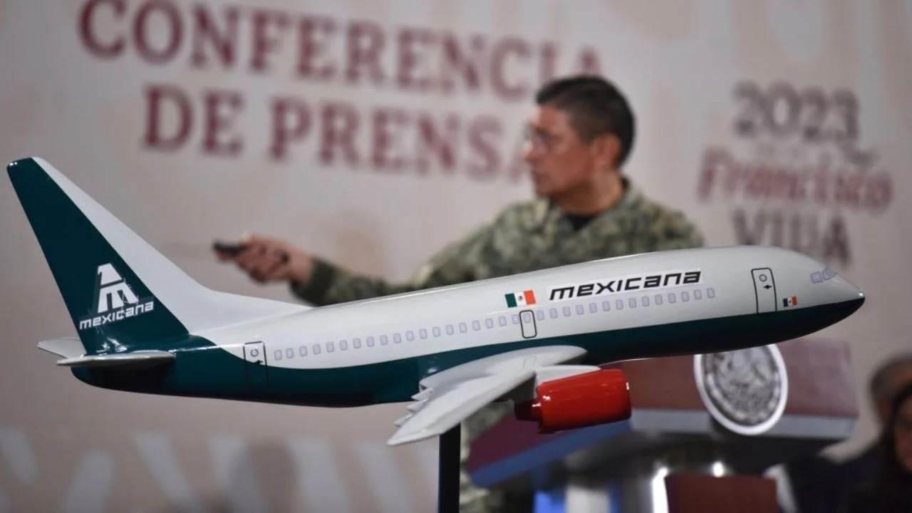 Sedena prevé proyectar más de 448 vuelos de Mexicana de Aviación al mes