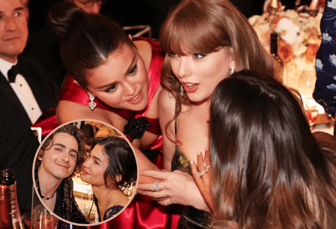 Se revela la verdadera conversación que tuvo Selena Gómez con Taylor Swift en los Globos de Oro