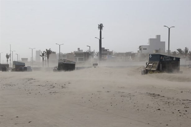 Se espera nuevo norte explosivo en Veracruz con rachas de viento de 100 km/h