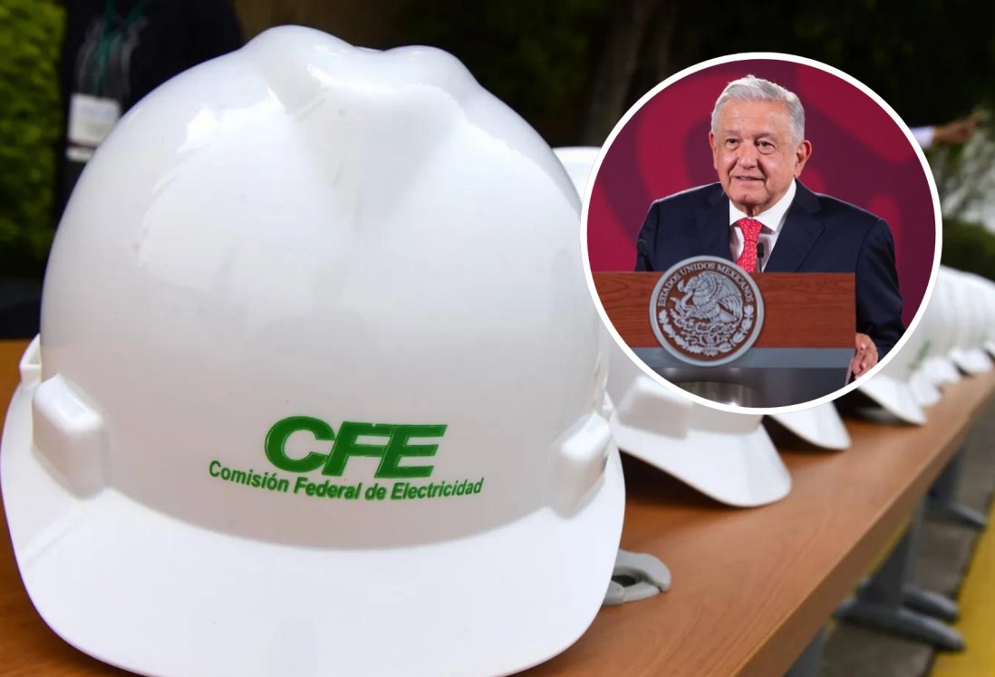 CFE se fortaleció, anteriores gobiernos buscaban desaparecerla, aseguró AMLO