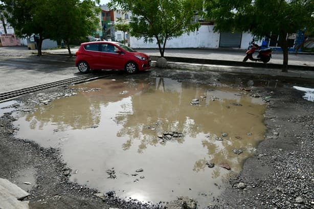 Lomas de Río Medio 4 en Veracruz, años sufriendo de mala obra pública