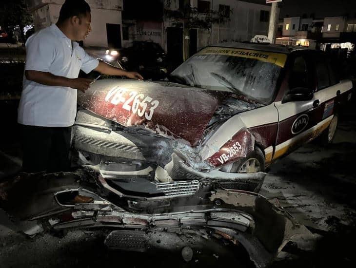 Tremendo accidente en el fraccionamiento Lomas de Río Medio IV, en Veracruz