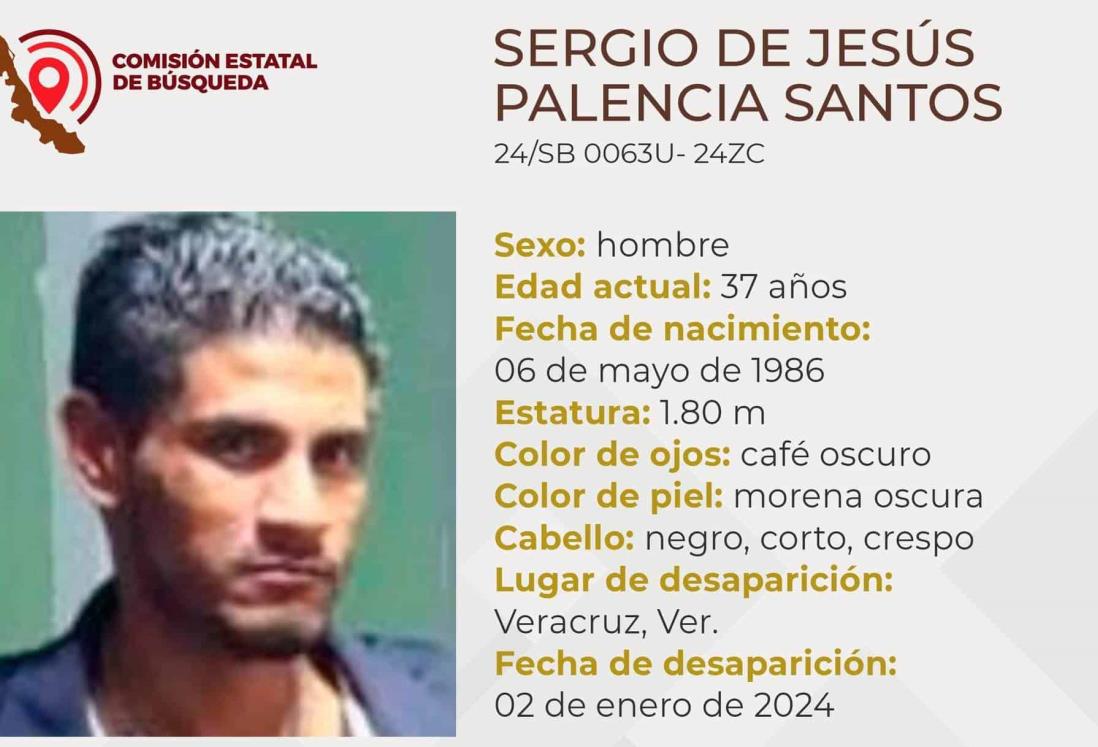Desaparece Sergio de Jesús Palencia Santos en el puerto de Veracruz