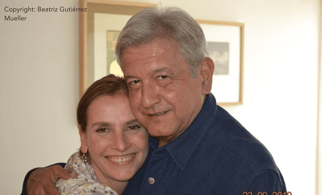 AMLO felicita a Beatriz Müller, su esposa, por su cumpleaños