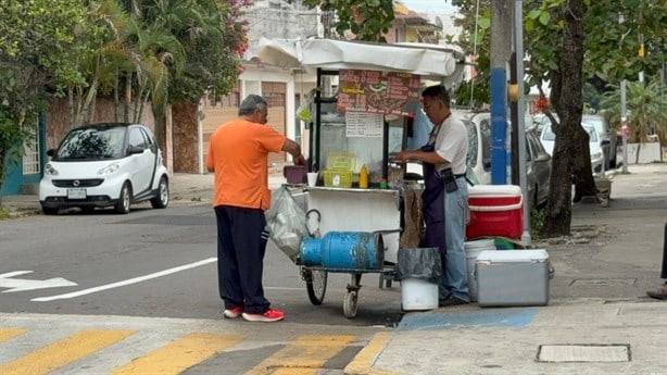 Estos son los populares tacos de cabeza en la colonia Flores Magón de Veracruz | VIDEO