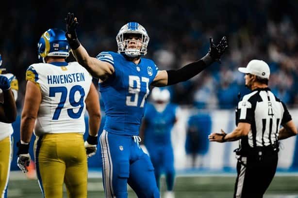 Carneros pierden por un punto ante Detroit