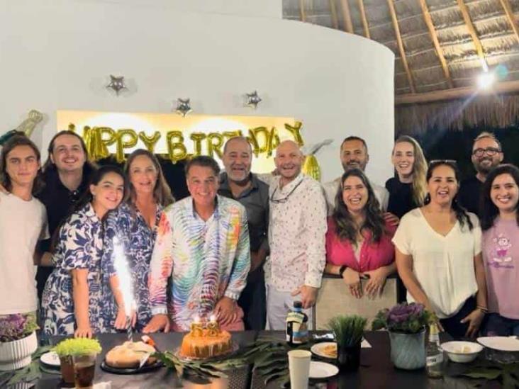 Daniel Vargas de la Fuente festejado por su cumpleaños