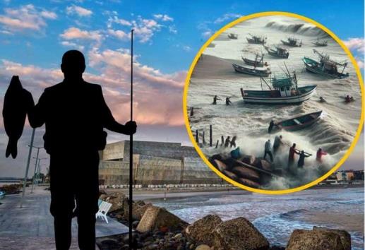 Marea de problemas: pescadores de Veracruz a merced del clima