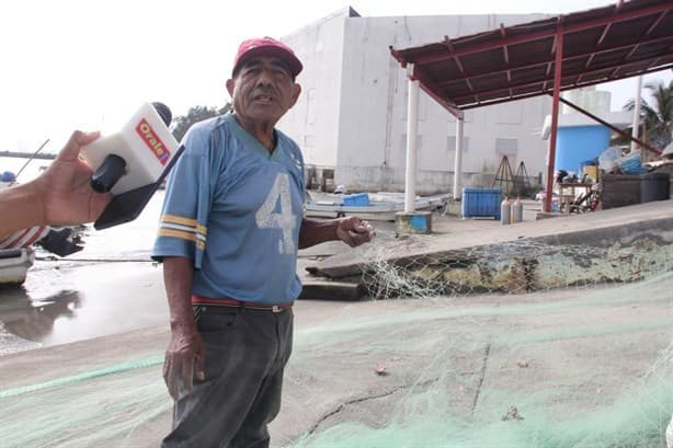 Pescadores de Veracruz buscan alternativas ante baja producción por el clima