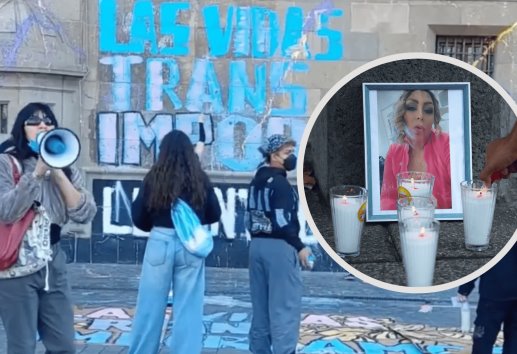 Protestan en CDMX por transfeminicidio de activista Samantha Fonseca (+Video)
