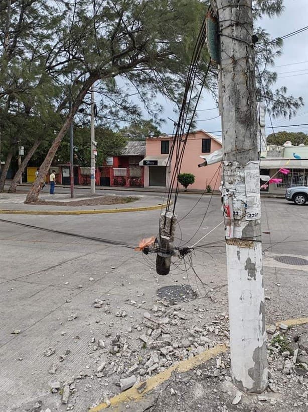 Norte en Veracruz alcanzó rachas de hasta 92 Kilómetros por hora