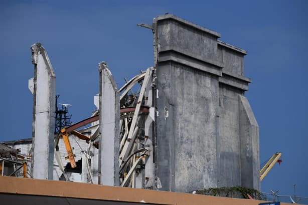 Así avanza la demolición de antiguas bodegas del puerto de Veracruz | FOTOS