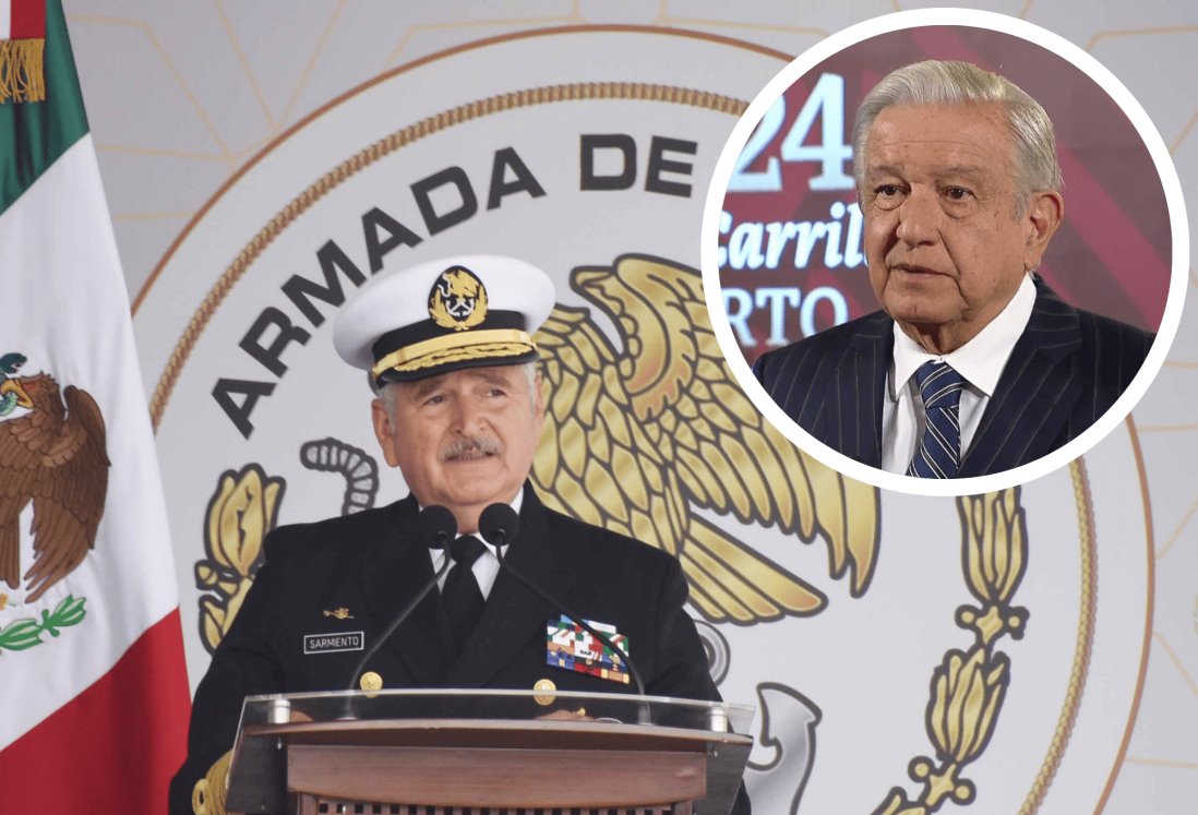 AMLO quería de titular de Semar a almirante que exhibió montaje de Loret de Mola