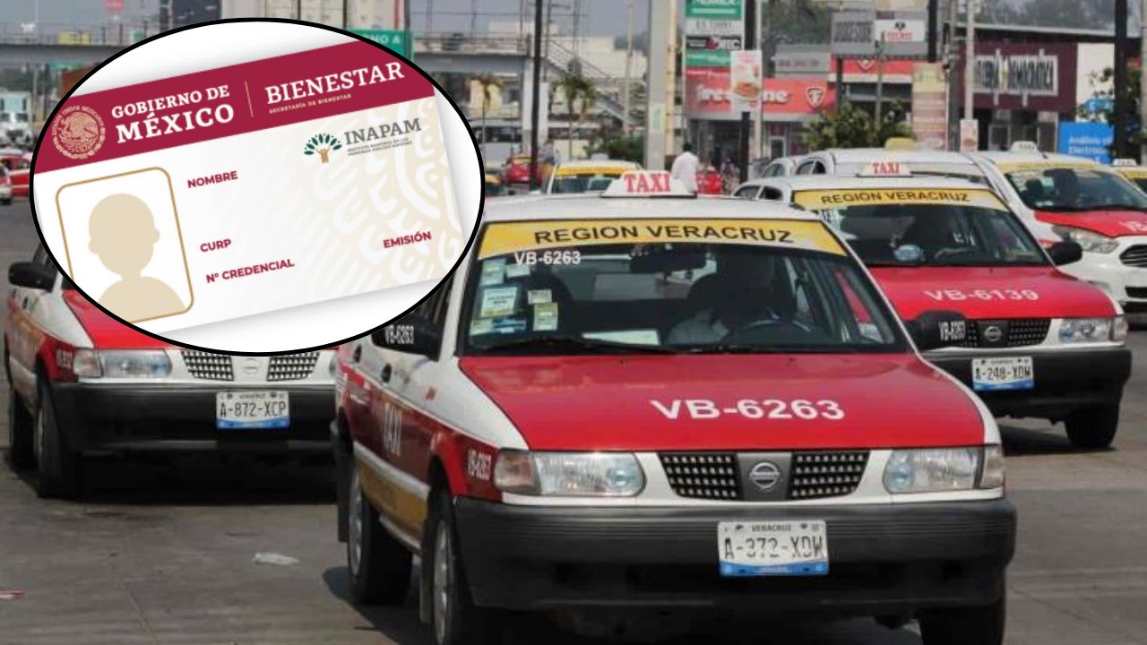 INAPAM: estos son los taxis en Veracruz que hacen descuento a adultos mayores